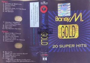 Boney M. – Gold - 20 Super Hits Kaseta