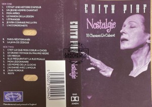 Edith Piaf – Nostalgie Kaseta