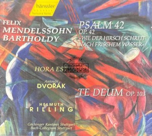 Felix Mendelssohn Bartholdy / Antonín Dvořák – Psalm 42 Op. 42 / Te Deum Op. 103 CD