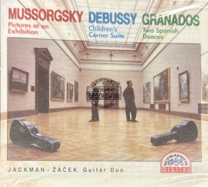 Jackman - Žáček Guitar Duo – Mussorgsky / Debussy / Granados (Transcription For Two Guitars) CD