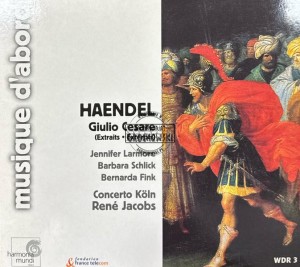 Haendel – Giulio Cesare (Extraits • Excerpts) (Concerto Köln / René Jacobs) CD