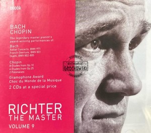 Sviatoslav Richter – Bach / Chopin: Richter The Master Volume 9 (2-CD Box Set) 