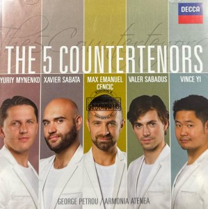 Various Artists – The 5 Countertenors (Armonia Atenea / George Petrou) CD