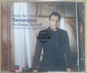Andreas Scholl, Accademia Bizantina / Ottavio Dantone – Arias For Senesino CD