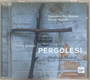 Pergolesi, Dorothea Röschmann, David Daniels, Europa Galante, Fabio Biondi – Stabat Mater CD