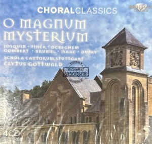 Schola Cantorum Stuttgart / Clytus Gottwald – O Magnum Mysterium (Renaissance 4CD