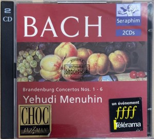 Bach, Yehudi Menuhin – Brandenburg Concertos Nos. 1 - 6 2CD