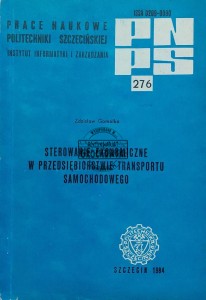 Sterowanie ekonomiczne w przedsiębiorstwie transportu samochodowego