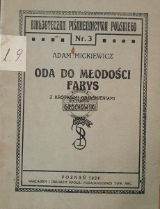 Oda do młodości / Farys