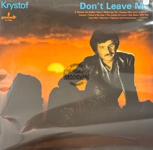 Krzysztof Krawczyk – Don't Leave Me LP