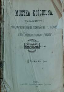 Muzyka kościelna. Rocznik XII