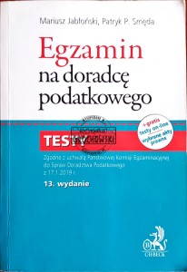 Egzamin na doradcę podatkowego. Testy