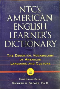 NTC's American english learner's dictionary