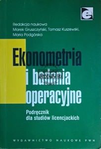 Ekonometria i badania operacyjne