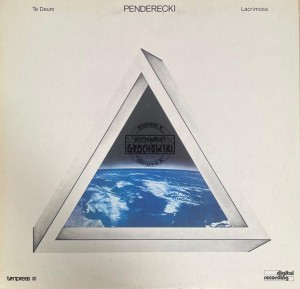 Krzysztof Penderecki – Te Deum / Lacrimosa LP