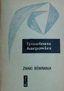 Znaki równania