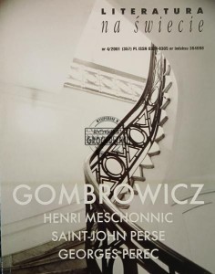 Literatura na świecie 4 / 2001