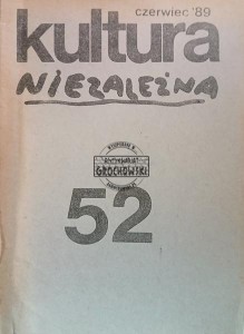 Kultura niezależna 52 / czerwiec '89