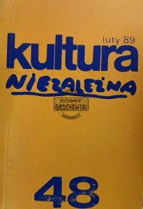 Kultura niezależna 48 / luty '89