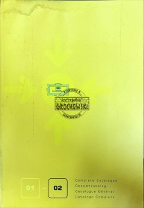 Deutsche Grammophon CD/Video/DVD 2001/2002