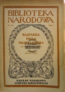 Najstarsza poezja polsko-łacińska (do połowy XVI wieku)