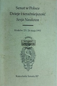 Senat w Polsce. Dzieje i teraźniejszość