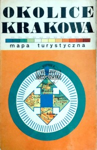 Okolice Krakowa. Mapa turystyczna