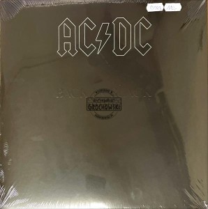 AC/DC – Back In Black LP