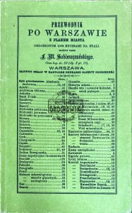 Przewodnik po Warszawie z planem miasta