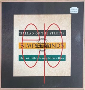 Simple Minds – Ballad Of The Streets 12" (EP)