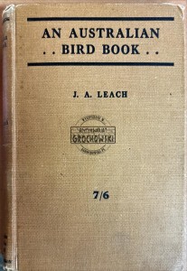 An australian bird book