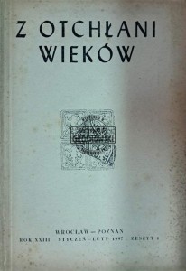 Z otchłani wieków zeszyt 1/1957