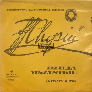 Fryderyk Chopin – Dzieła Wszystkie - Pieśni Op. 74 LP