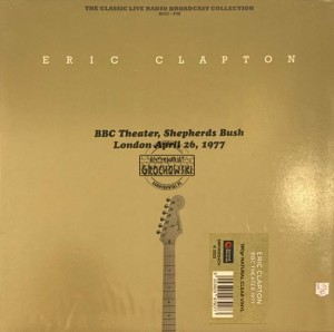 Eric Clapton – BBC Theatre, Shepherds Bush London April, 26.1977 LP