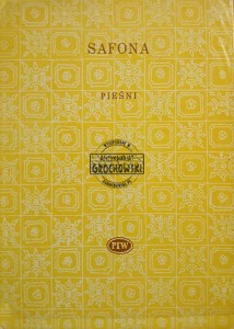 Pieśni - Safona