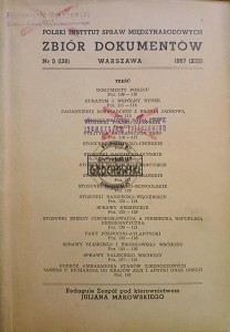 Zbiór dokumentów 5 (139) / 1957
