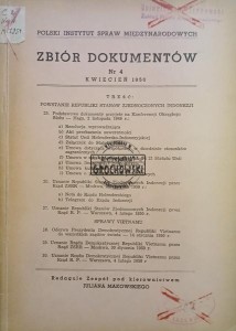 Zbiór dokumentów 4 / 1950
