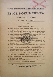 Zbiór dokumentów 12 / 1950, dodatek