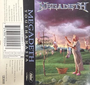 Megadeth – Youthanasia Kaseta