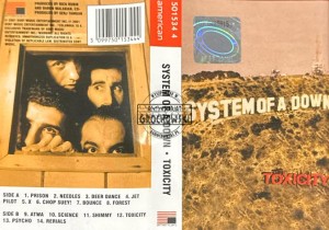 System Of A Down – Toxicity Kaseta