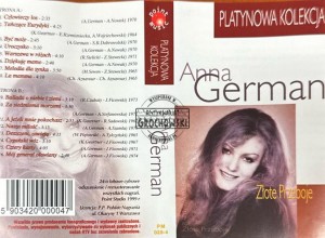 Anna German – Złote Przeboje Kaseta