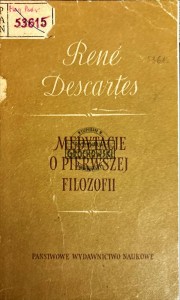 Medytacje o pierwszej filozofii