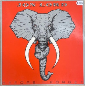 Jon Lord – Before I Forget LP (1st press)