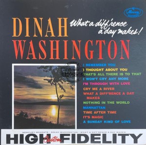 Dinah Washington – What A Diff'rence A Day Makes! LP