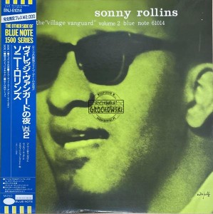 Sonny Rollins – A Night At The "Village Vanguard" Volume 2 LP (Limited Edition)