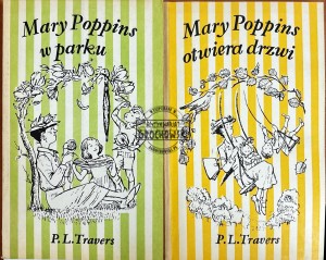 Marry Poppins otwiera drzwi/ Marry Poppins w parku
