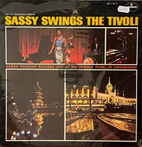Sarah Vaughan – Sassy Swings The Tivoli LP