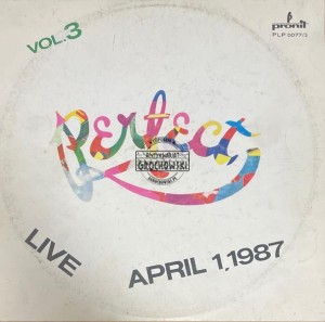 Perfect – Live April 1.1987 Vol.3 LP