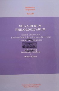 Silva rerum philologicarum