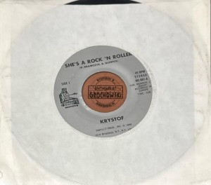 Krystof – Don't Leave Me / She's A Rock 'N Roller 7"